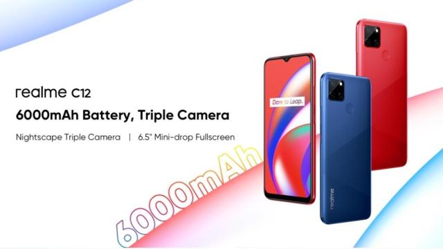 Nuevo realme C12: el más barato con una gran batería