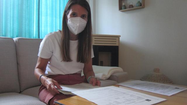 Teresa, un año después de perder a su bebé por listeria.