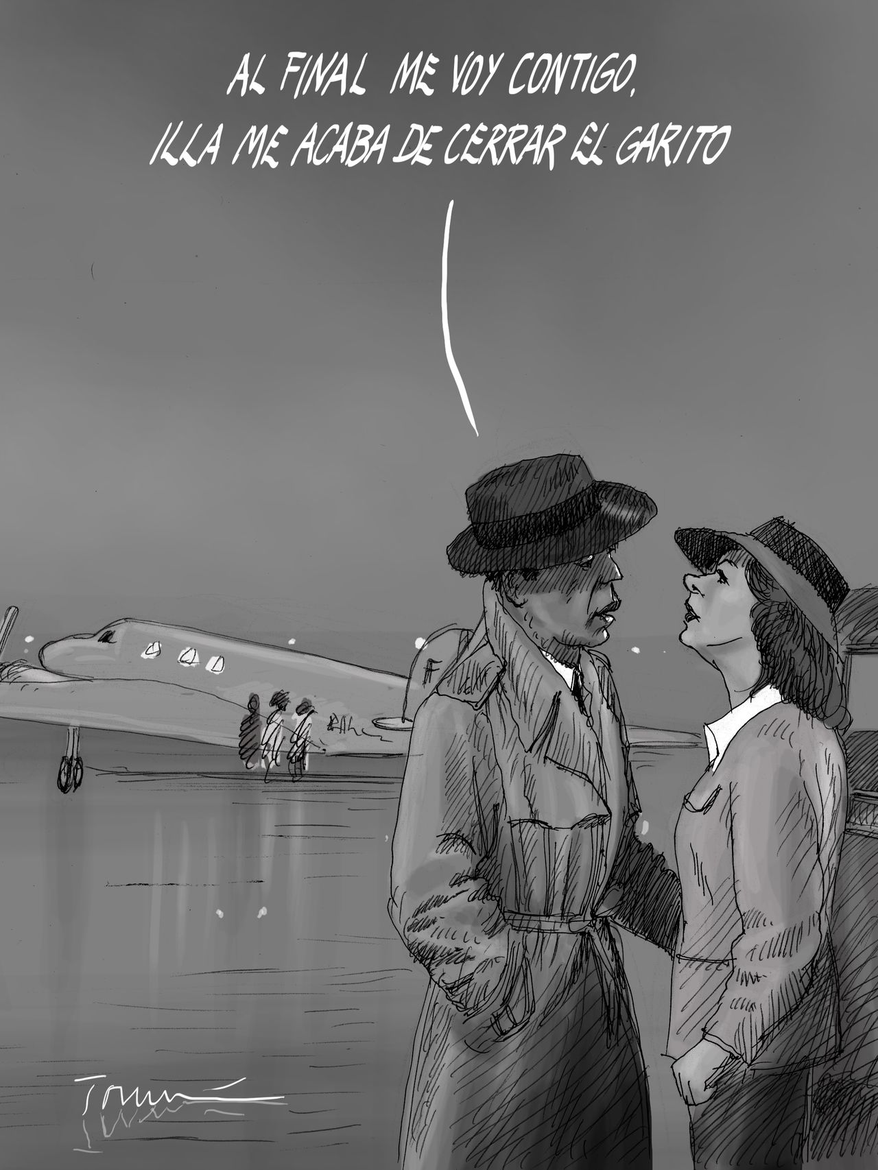 El nuevo final de Casablanca