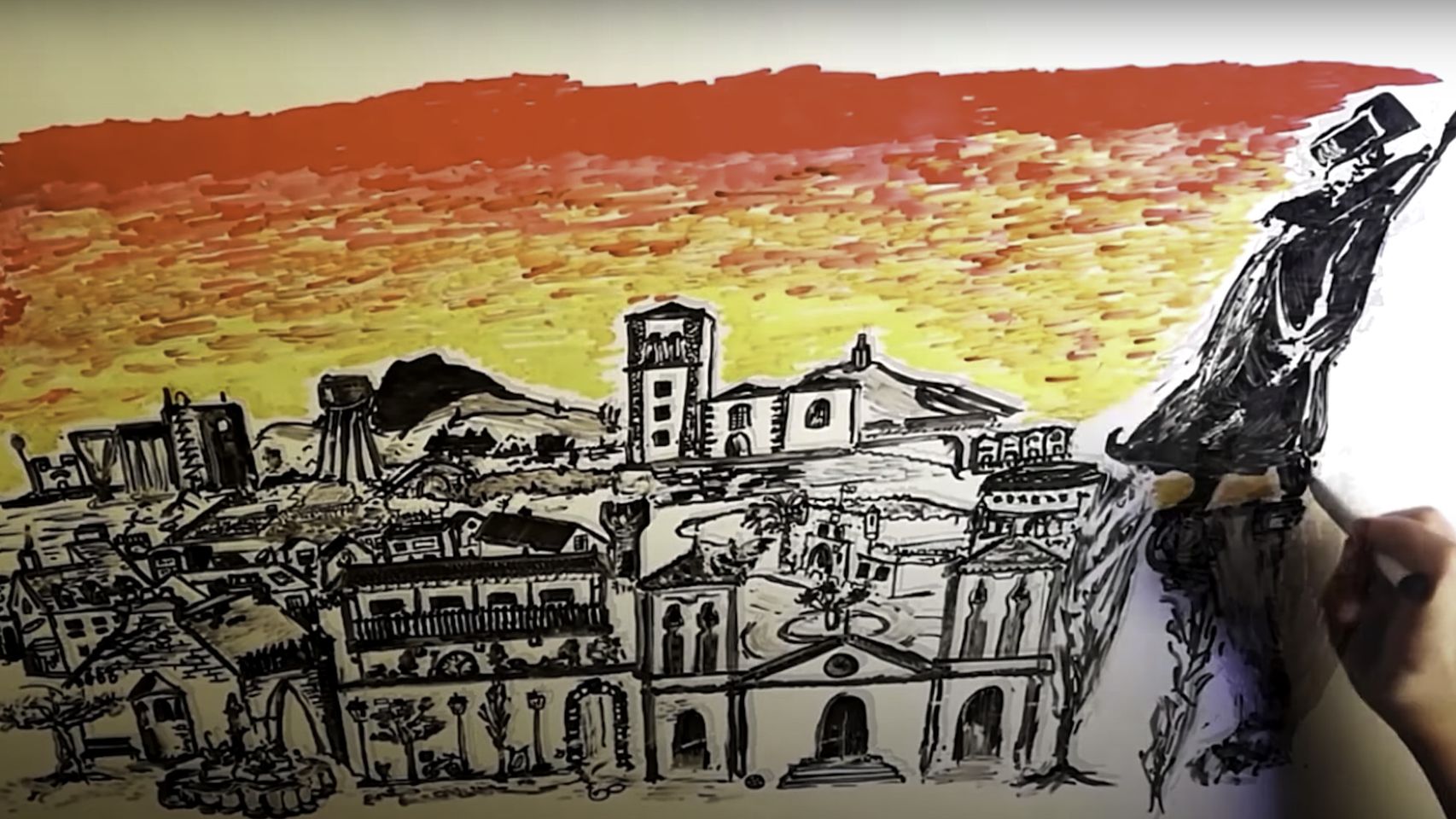 Imagen del vídeo difundido por la Guardia Civil en el que cuenta su historia.