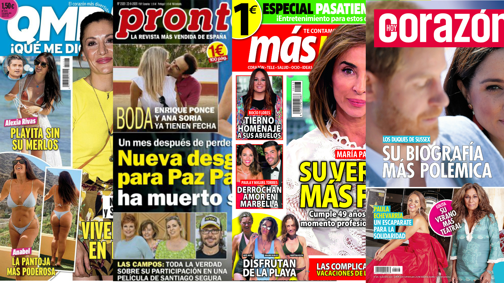 Revistas de los lunes.