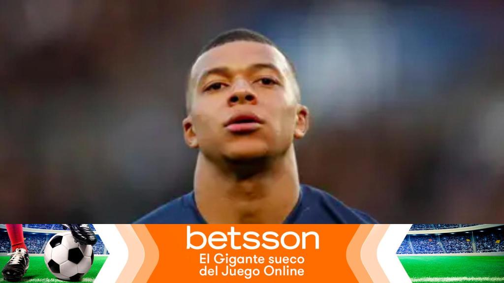 Kylian Mbappé, en un partido del PSG