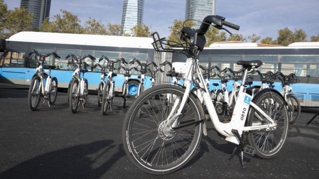 Imagen del servicio de bicis de Madrid.