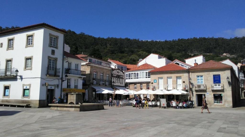 O Curro da Praza, en Muros.