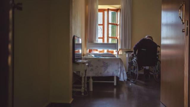 Una de las residencias en las que estuvo MSF.