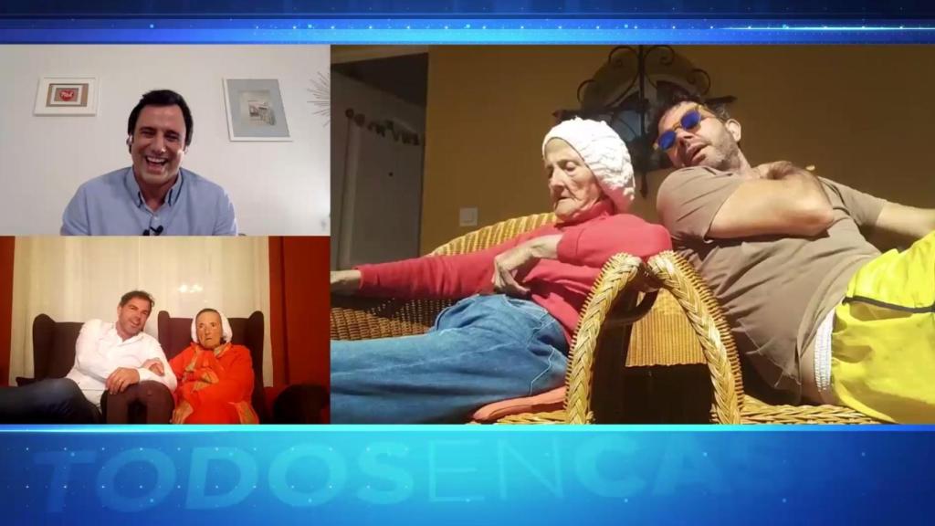 La Tía Pepa y su sobrino en 'Todos en casa'