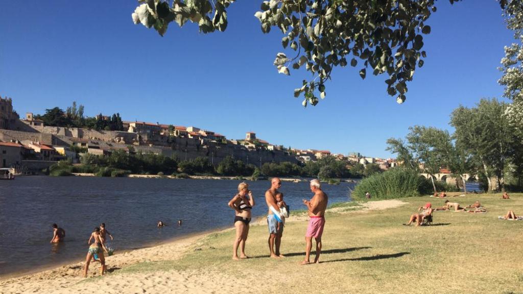 Playa de los Pelambres en Zamora