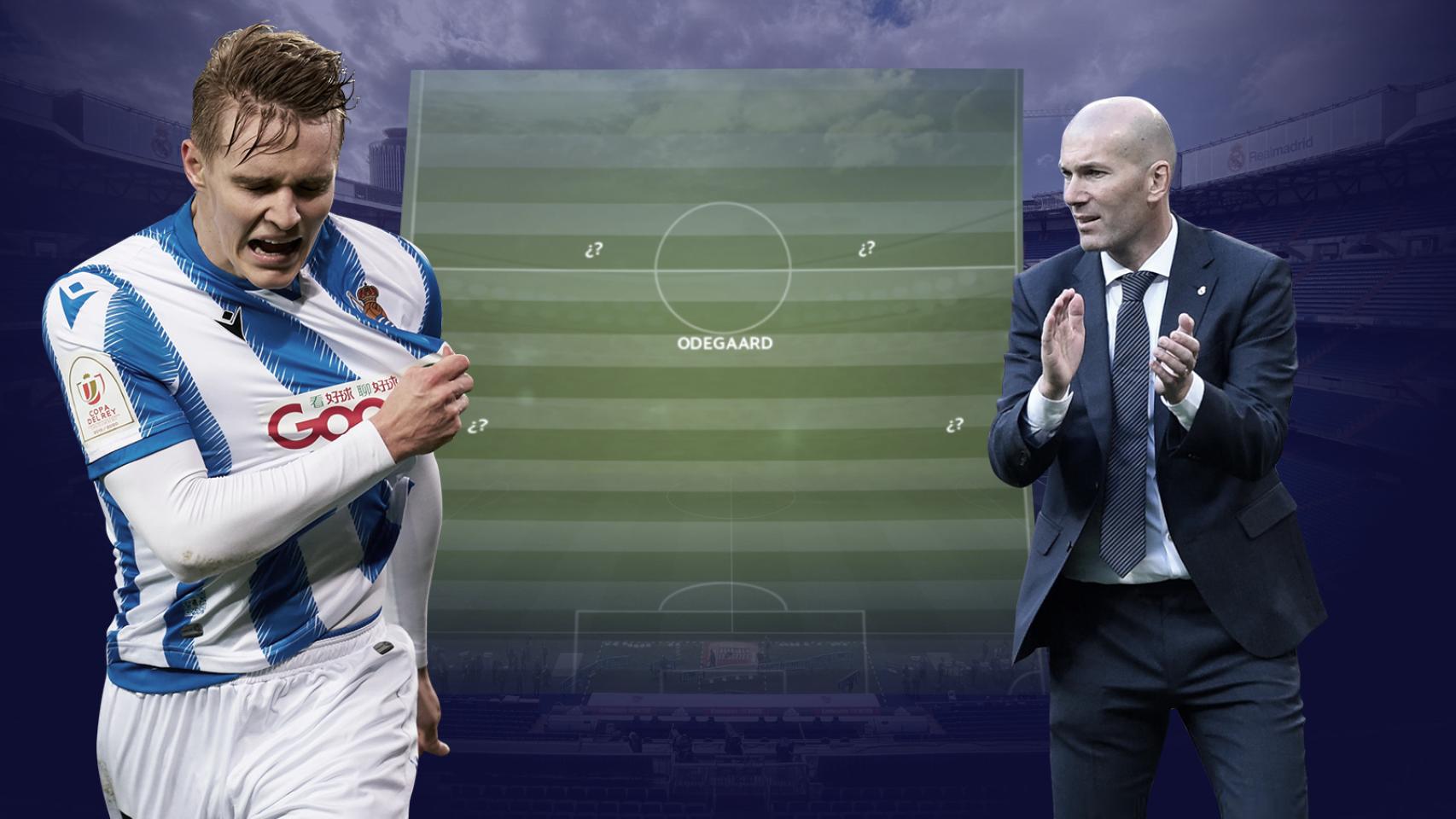 Odegaard, otra pieza para completar el puzle de Zidane