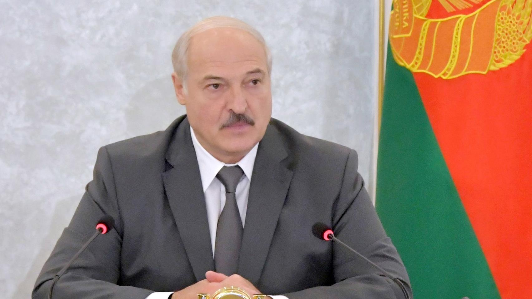 El presidente de Bielorrusia, Alexander Lukashenko.