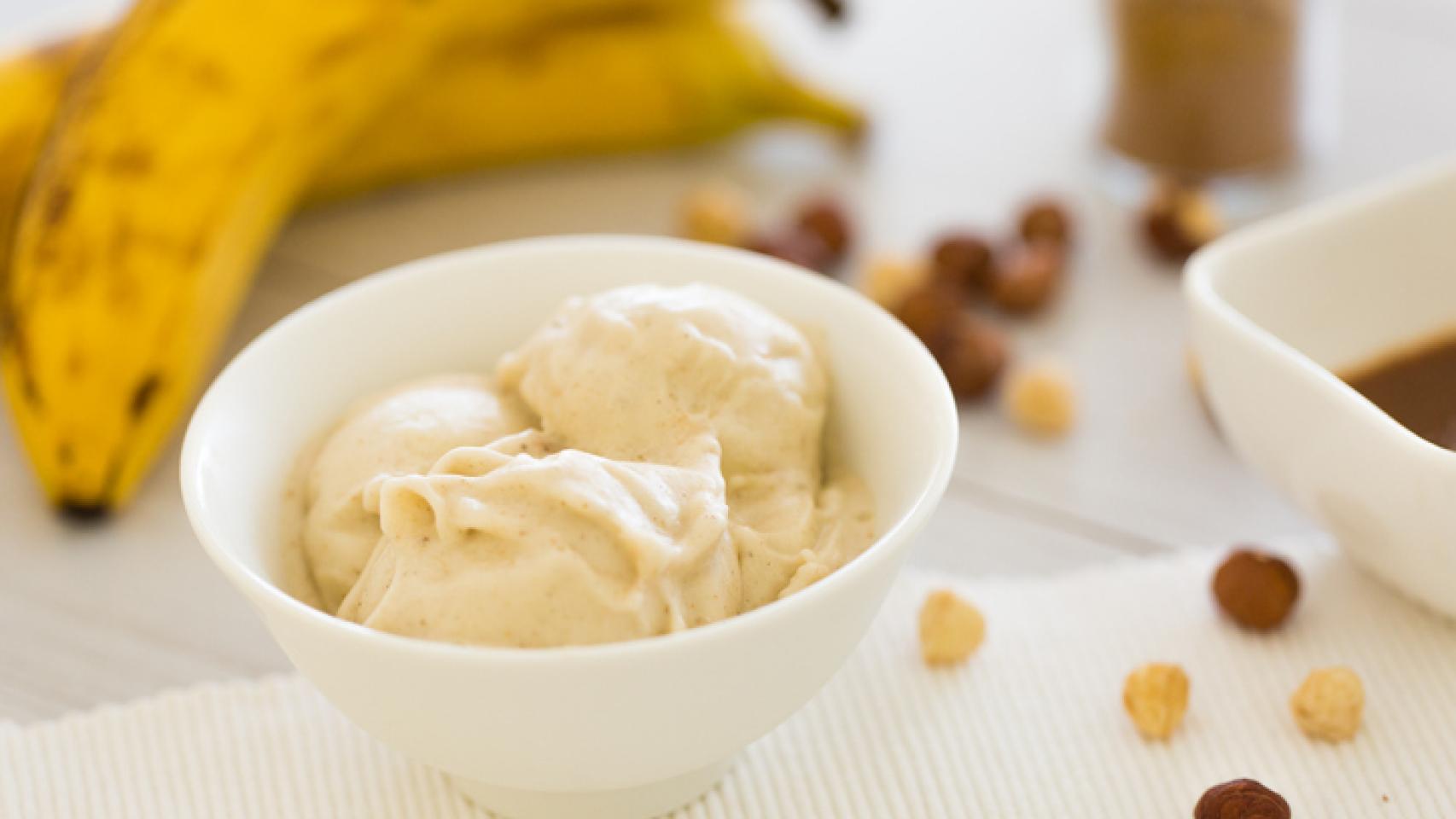 Helado casero ¡de un solo ingrediente!
