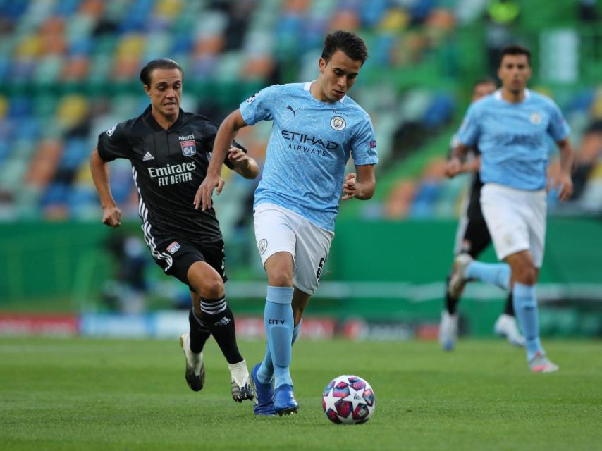 Eric García, con el Manchester City