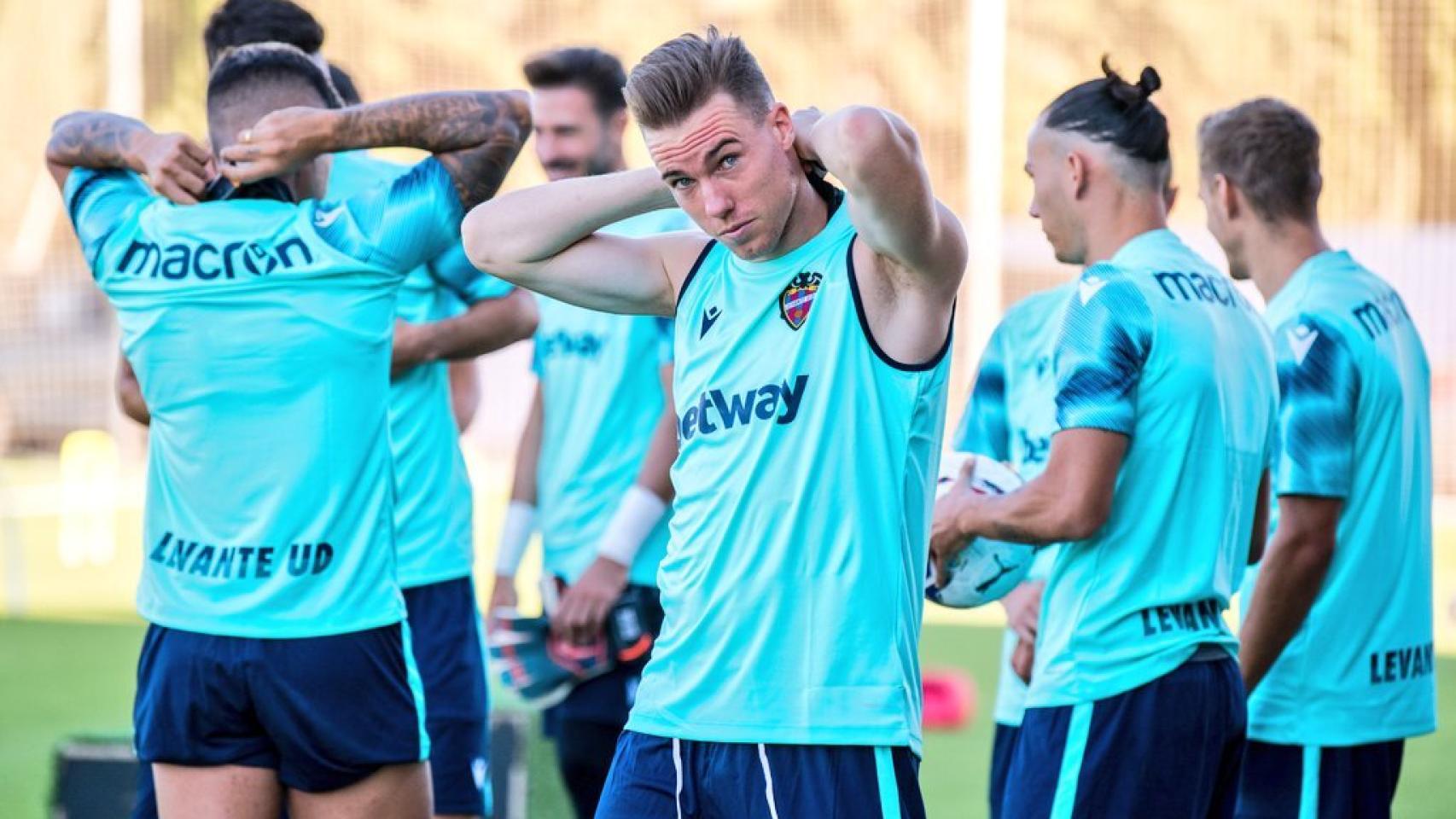 Entrenamiento del Levante UD