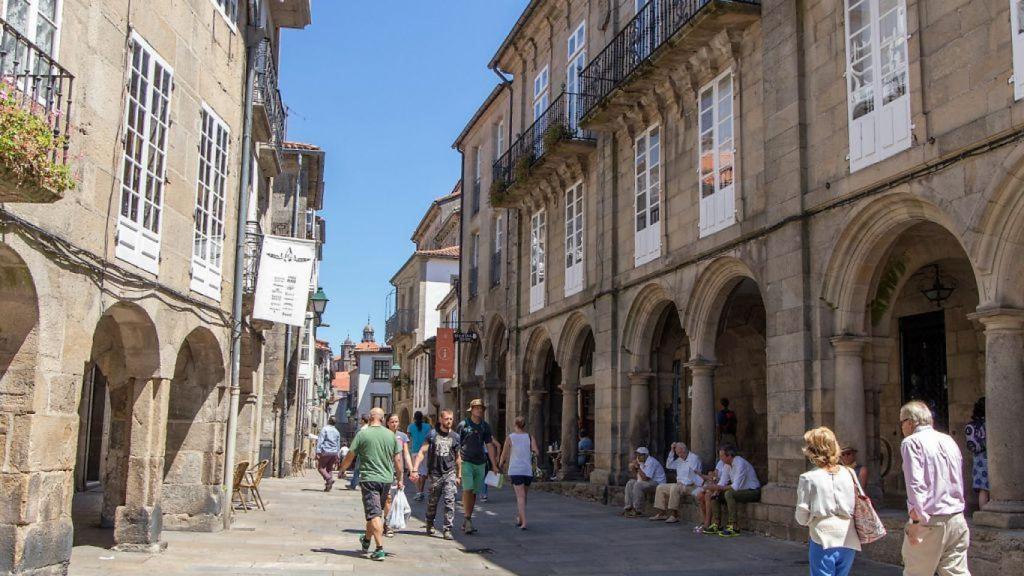 Rúa Nova de Santiago de Compostela.