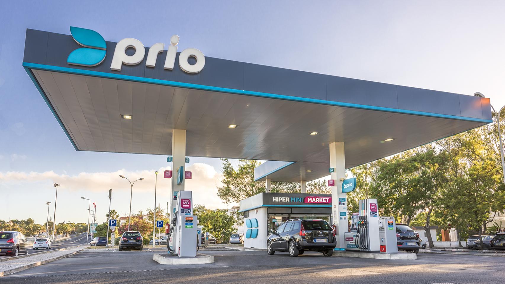 Una gasolinera de PRIO.