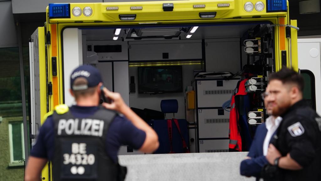 El opositor ruso Alexei Navalny llega a Berlín.