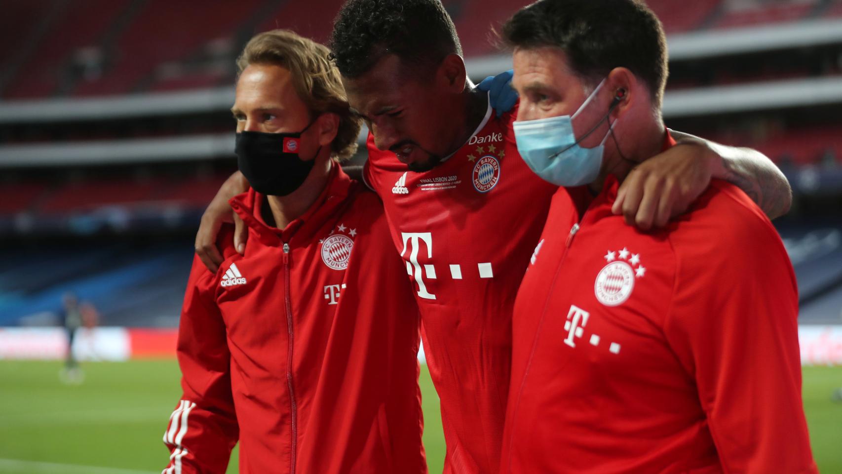 Lesión de Boateng en la final de la Champions League 2019/2020