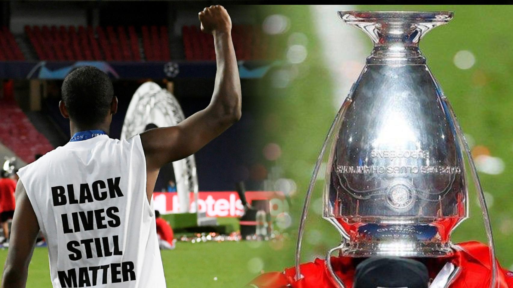 David Alaba y su gesto con el 'Black Lives Matter' y Lucas Hernández con la Champions en la cabeza