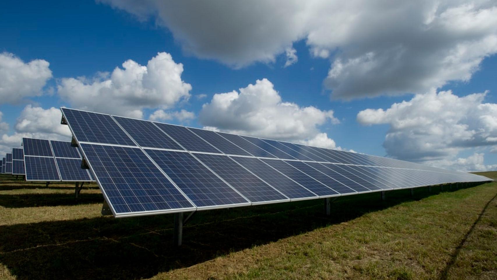 Paneles solares.