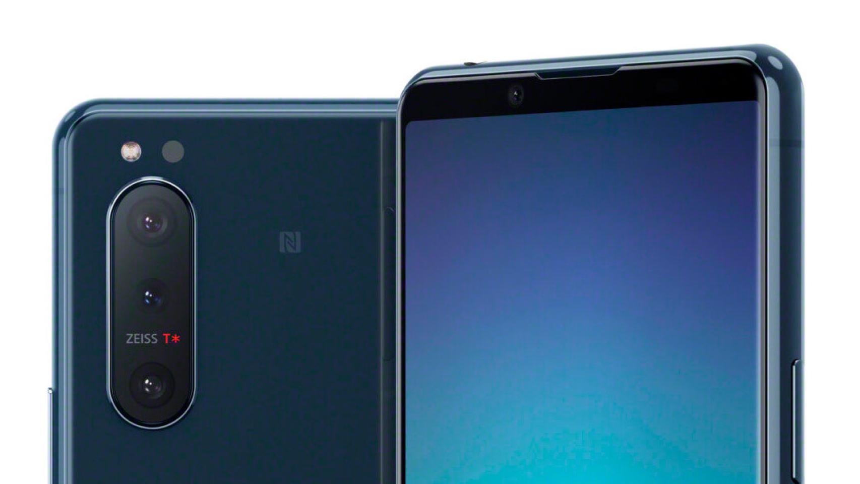 Este es el Sony Xperia 5 II con triple cámara trasera