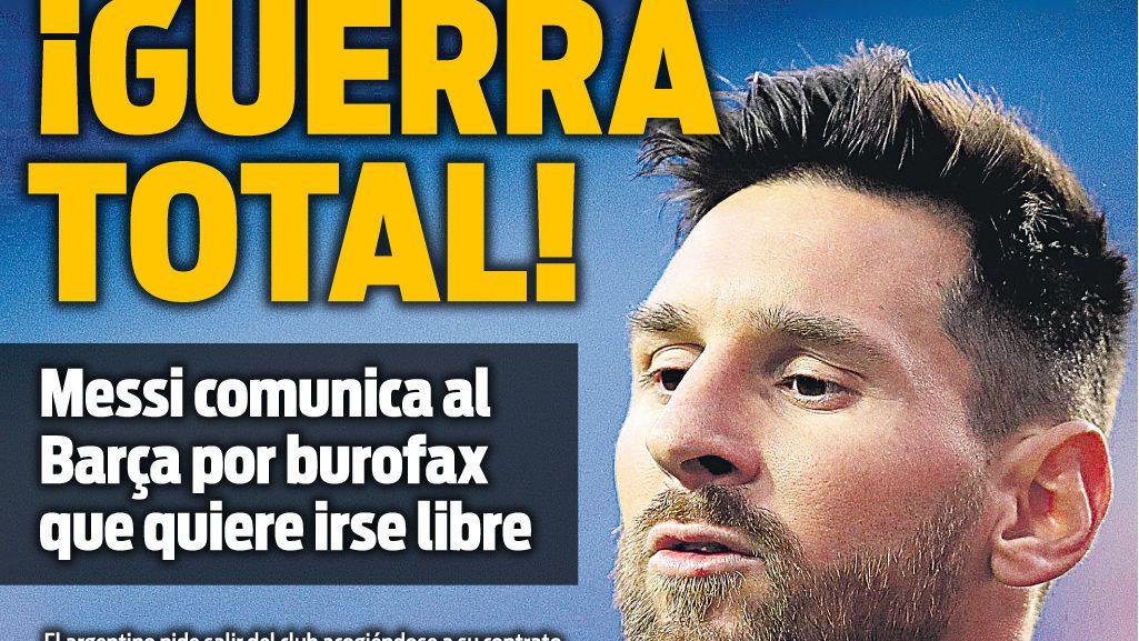 Portada Sport (26/08/20)