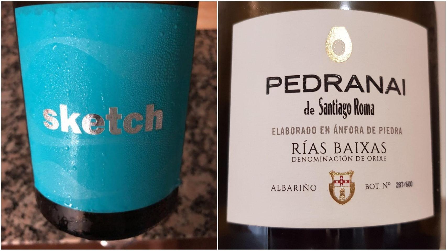 Botellas de vino gallego madurando bajo tierra o en el mar: bodegas innovadoras