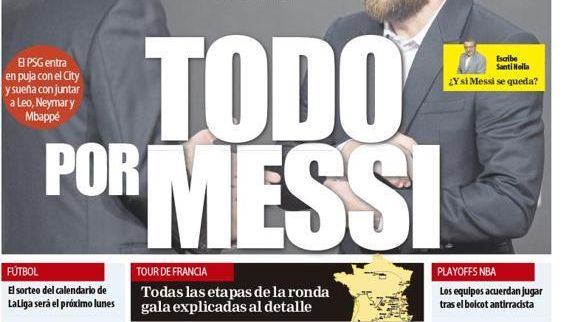 Portada Mundo Deportivo