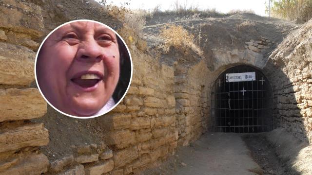 Encarna Rojas, la última heredera del Baptisterio Romano del siglo I.