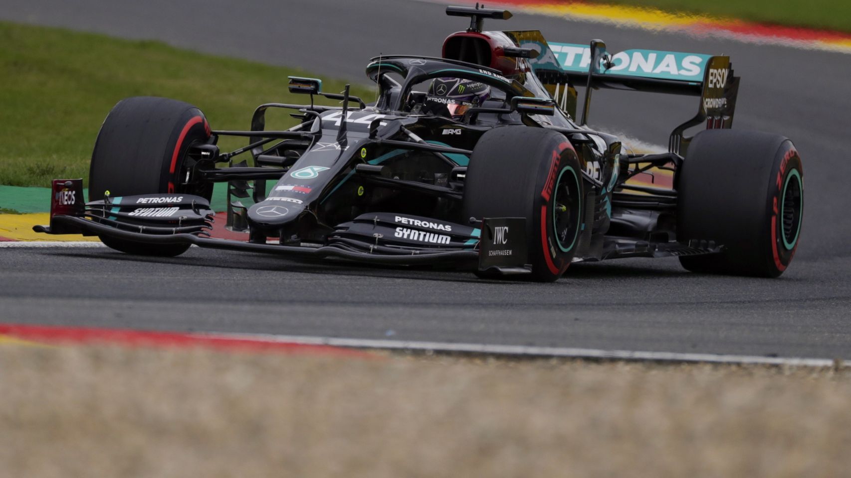 Hamilton en el Gran Premi de SPA