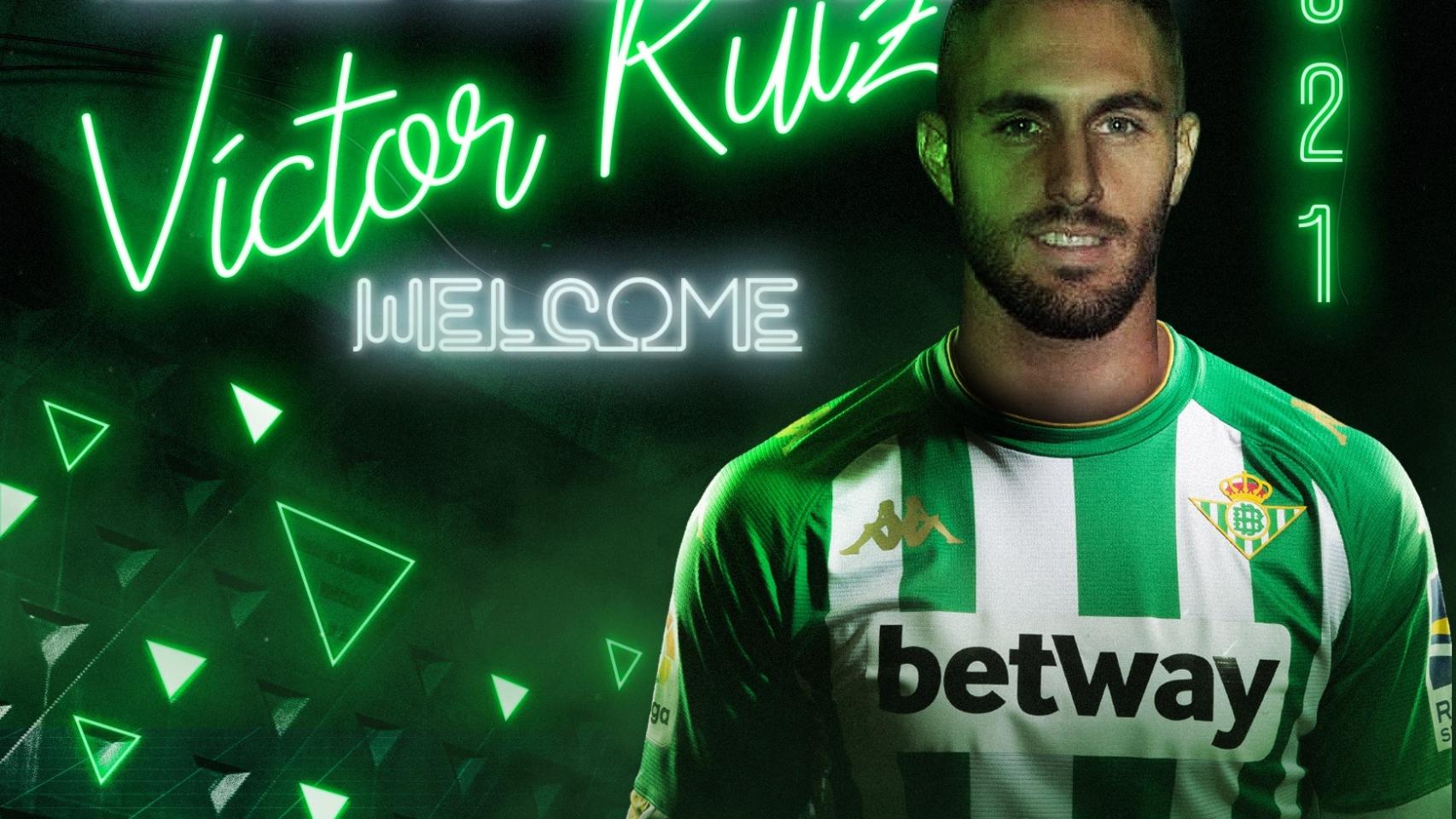 Víctor Ruiz, nuevo fichaje del Real Betis Balompié