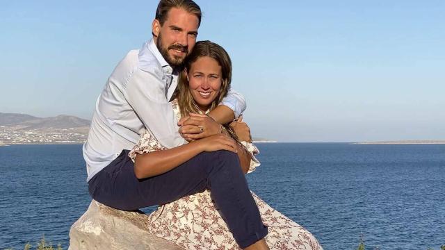 Felipe de Grecia y  Nina Flohr anuncian su matrimonio.