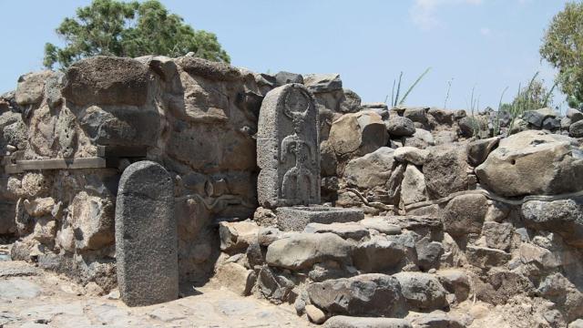 Ruinas del yacimiento de Et-Tell.