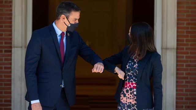 El presidente del Gobierno, Pedro Sánchez, y la líder de Cs, Inés Arrimadas.