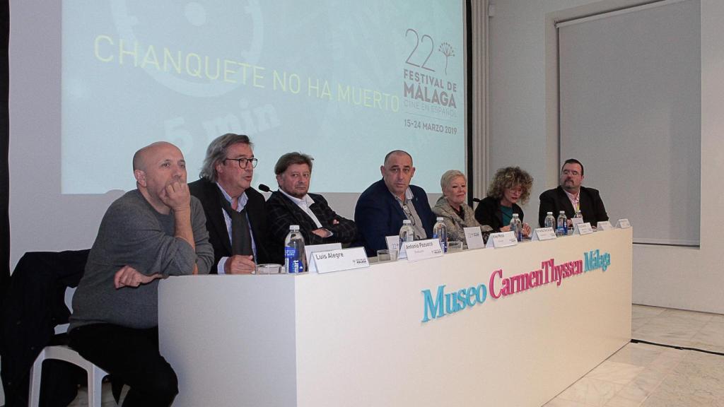 ‘Chanquete no ha muerto’ en su presentación a los medios