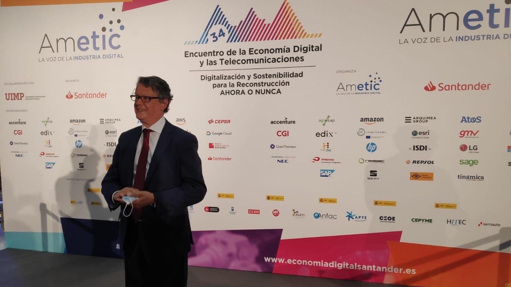 El secretario de Estado de Telecomunicaciones e Infraestructuras Digitales, Roberto Sánchez.