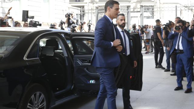 El Audi A8 que utiliza Pedro Sánchez fue adquirido en 2017 por Mariano Rajoy.