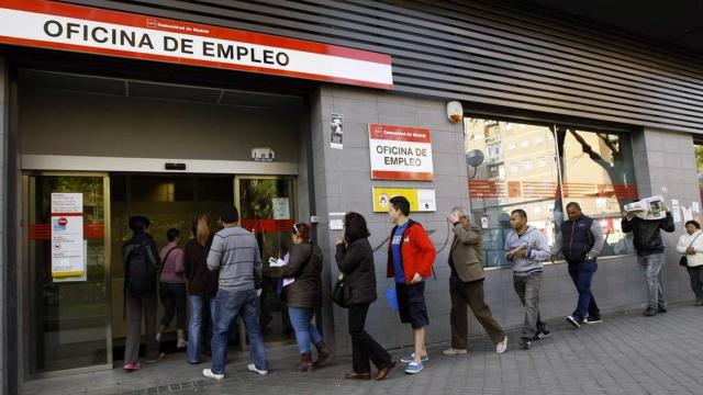 Una oficina de empleo, en Madrid.
