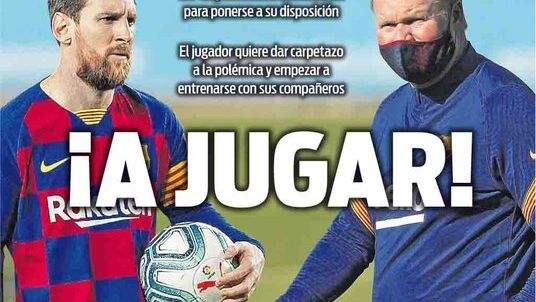 La portada del diario Sport (06/09/2020)