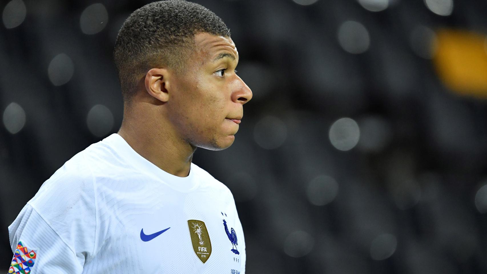 Kylian Mbappé, con la selección de Francia