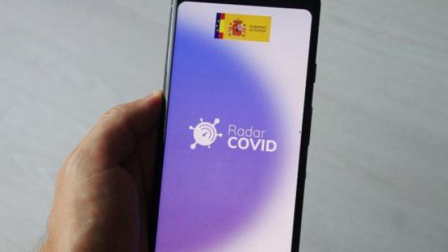 Aplicación Radar Covid promovida por el Gobierno.