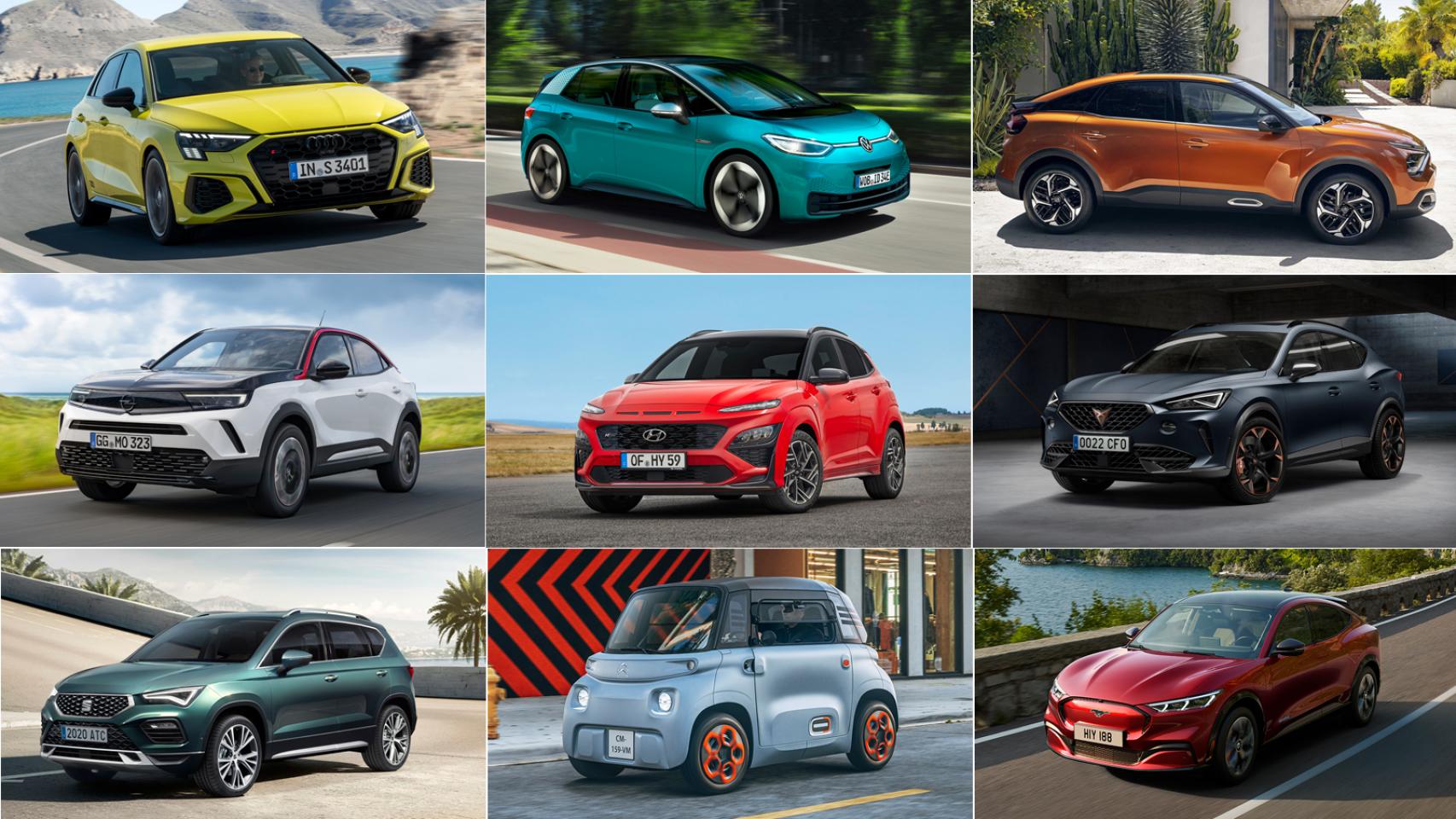 Todos los lanzamientos de coches hasta finales de 2020.