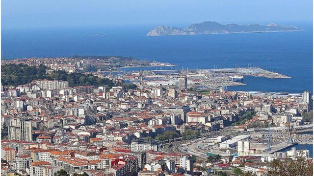La ciudad de Vigo.