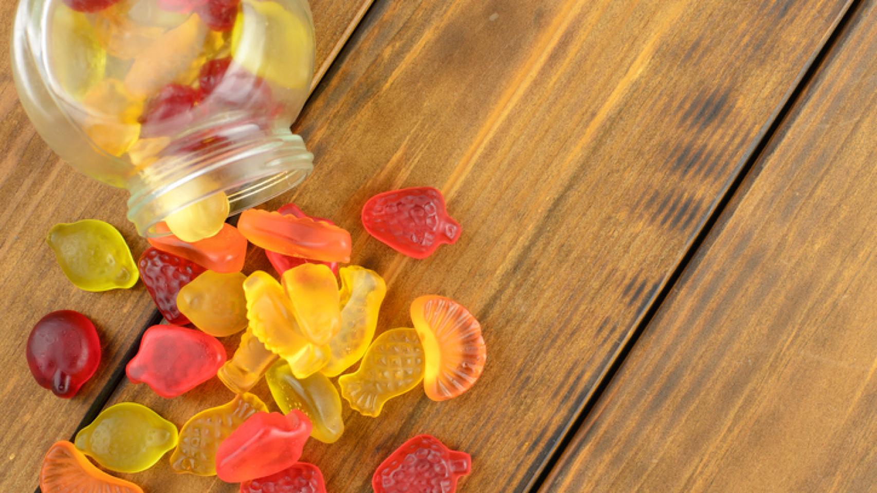 Receta de gominolas caseras sin azúcar