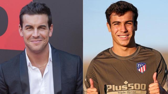 A la izquierda, Mario Casas. A la derecha, Manuel Sánchez.