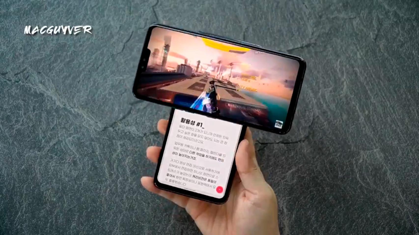 El móvil más surrealista de LG se filtra en un vídeo que nos deja aún más extrañados