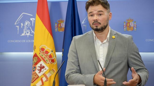 El portavoz de Esquerra Republicana (ERC) en el Congreso de los Diputados, Gabriel Rufián.