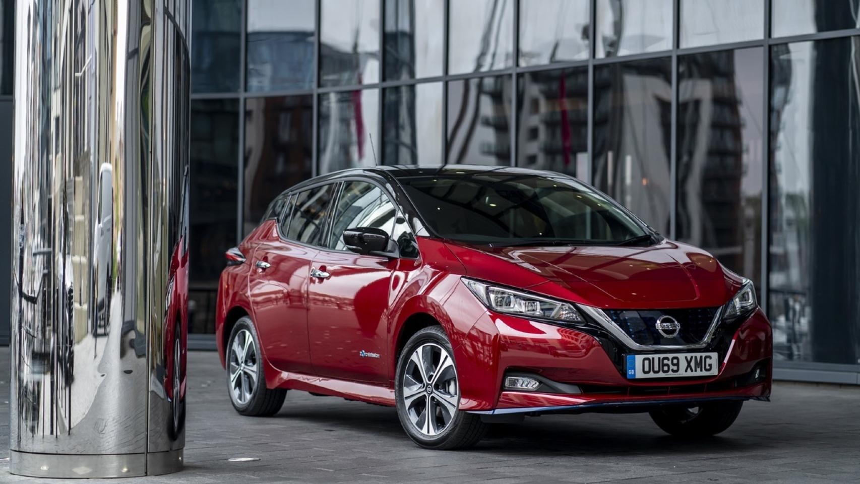 Imagen de un Nissan Leaf.