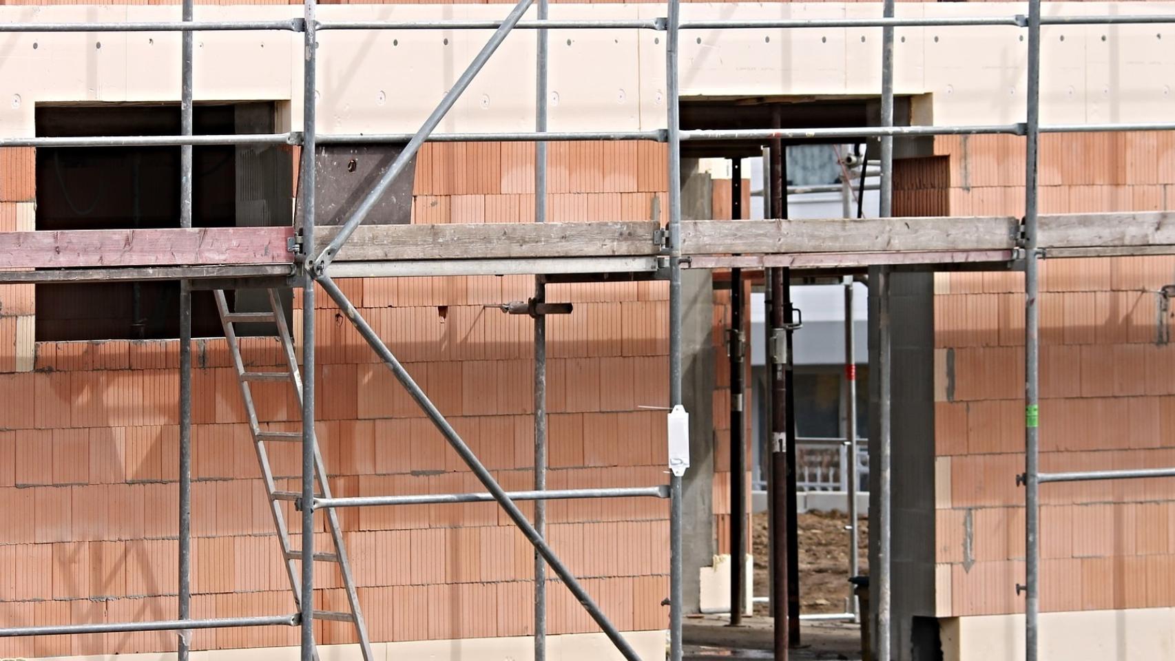 Imagen de archivo de la rehabilitación de una vivienda.