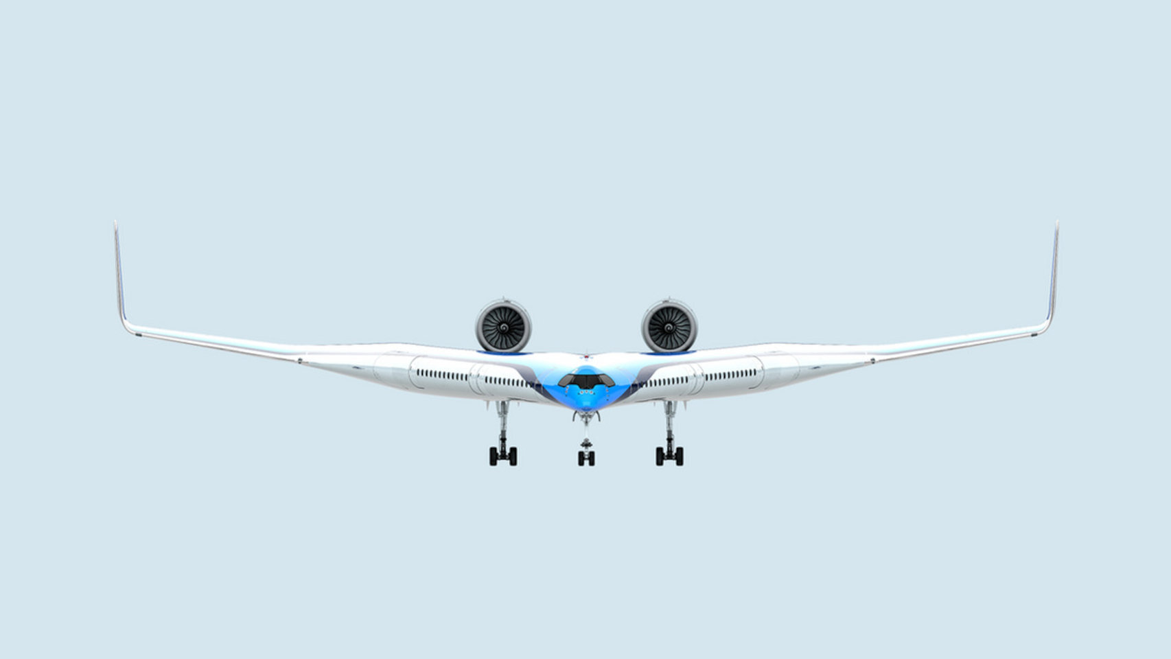 Así será el Flying-V, el avión que KLM quiere usar en el futuro