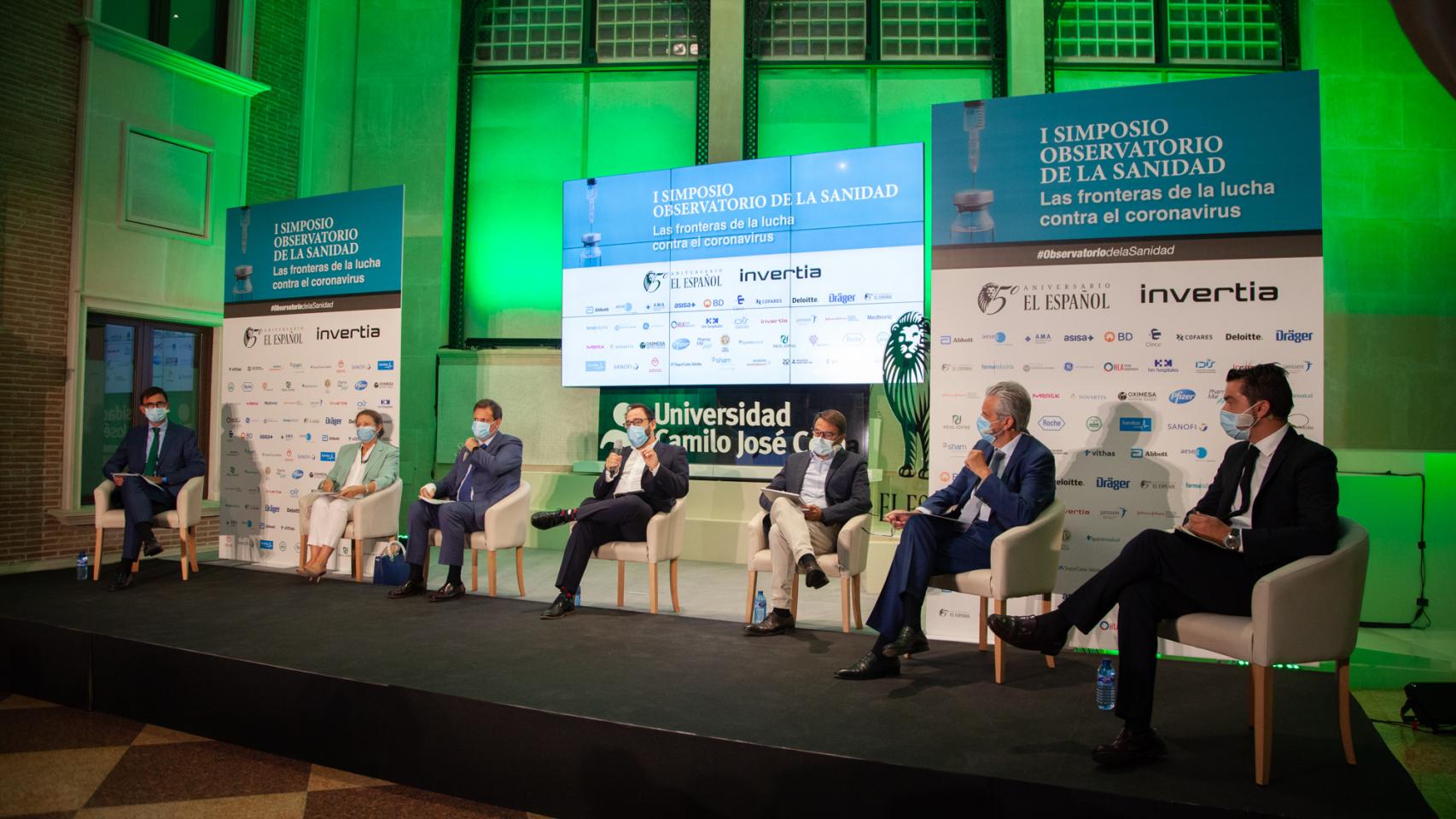 Coloquio sobre Innovación hospitalaria y tecnología sanitaria contra la Covid-19 del Observatorio de Sanidad de EL ESPAÑOL
