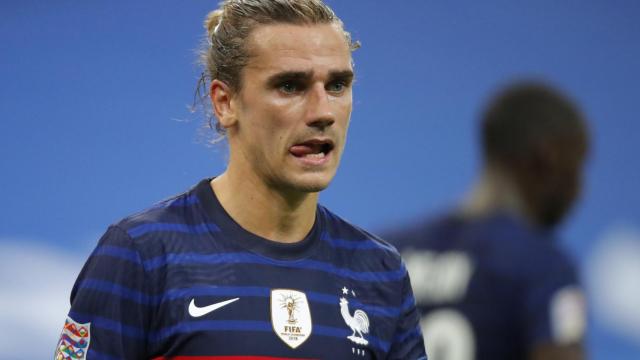 Antoine Griezmann, con la selección de Francia